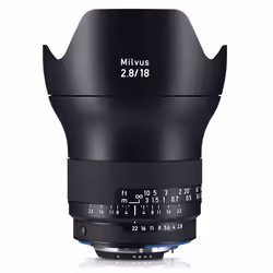 Carl Zeiss Milvus 2.8/18 mm ZF.2 SLR Objectif super large Noir