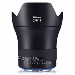 Carl Zeiss Milvus 2.8/18 mm ZE SLR Objectif super large Noir