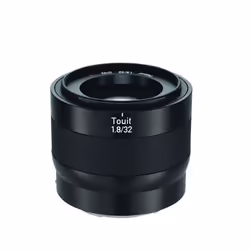 ZEISS Touit 1.8/32 E, Objectif large, 8/5, Type de monture E, Sony E