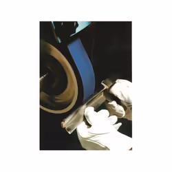 Abrasif zirconium. Support toile mixte coton synthétique rigide, liant résine. Utilisation universelle à fort rendement pour ...
