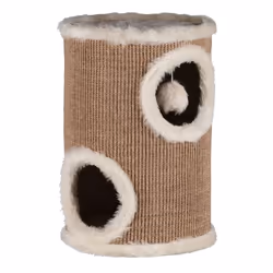 TRIXIE 4331, Tour pour animaux de compagnie, Intérieure, Chat, Crème, Gris, Rond, Monochromatique
