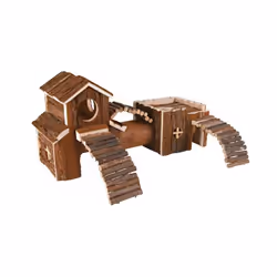 TRIXIE 6163, Maison, Hamster, Souris, Bois, Bois, 470 mm, 220 mm