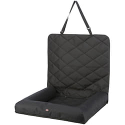 TRIXIE 13205 couverture pour chiens pour coffres et sièges Ceinture de sécurité pour voiture Noir