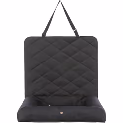 TRIXIE 13205 couverture pour chiens pour coffres et sièges Ceinture de sécurité pour voiture Noir