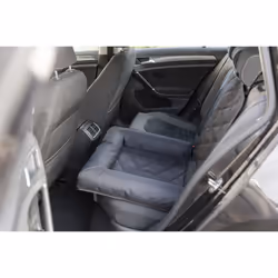 TRIXIE 13205 couverture pour chiens pour coffres et sièges Ceinture de sécurité pour voiture Noir