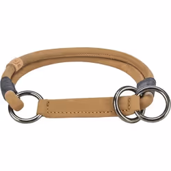 Collier pour chien semi-étrangleur, en cuir Trixie Be Nordic