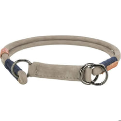 Collier pour chien semi-étrangleur, en cuir Trixie Be Nordic
