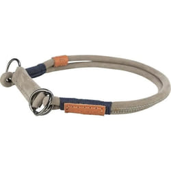 Collier pour chien semi-étrangleur, en cuir Trixie Be Nordic
