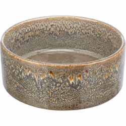 TRIXIE 25111, Chien, Vitrocéramique, Marron, Gamelle à nourriture pour animaux de compagnie, Motif, 0,9 L