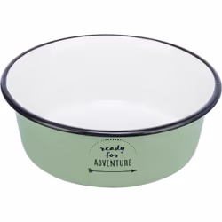 TRIXIE 25213, Chien, Acier inoxydable, Vert, Gamelle à nourriture pour animaux de compagnie, Monochromatique, 1,9 L