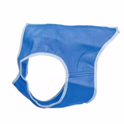 TRIXIE Veste rafraîchissante, XL, Bleu, Monochromatique, Fermeture à velcro, 0 - 100 cm, 40 cm