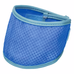 TRIXIE 30138, Chien, Bandana, L, Bleu, PVA, Monochromatique