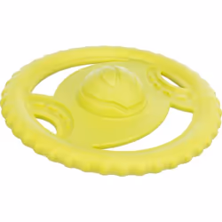 TRIXIE 33452, Chien, Disque, Jaune, Caoutchouc thermoplastique (TPR), Mastication, 20 cm