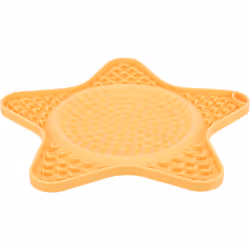 TRIXIE Lick’n'Snack, Universel, Silicone, Orange, Gamelle à nourriture pour animaux de compagnie, Monochromatique, 235 mm
