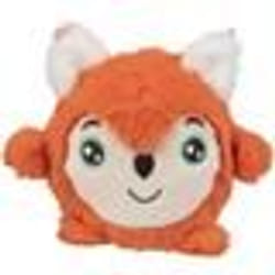 Jouet peluche pour chien renard rond Trixie (x2)