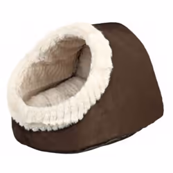 TRIXIE 4047974363201, Panier refuge pour animaux de compagnie, Intérieure, Chien, Beige, Marron, Ovale, Monochromatique