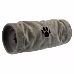 Tunnel de jeu, peluche. peluche. bruissement, favorise le jeu du chat. adapté aussi aux petits chiots. ø 22 × 60 cm. Coloris: ...