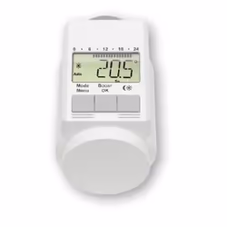 Eqiva CC-RT-O-CnL-W-R5-2-EQ, Blanc, M30 x 1.5 mm, IP20, °C, LCD, Batterie