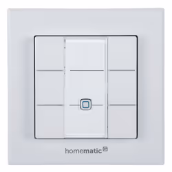 HomeMatic HMIP-WRC6, Blanc, 869.525 MHz, IP20, Batterie, 50 mA, AAA