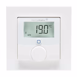 Homematic IP HmIP-WTH-2, 868,3 MHz, EQ3-AG, Blanc, IP20, 250 m, AAA