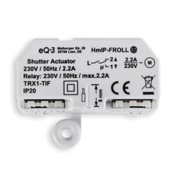 HomeMatic HmIP-FROLL accessoires store/volet Transmetteur Blanc