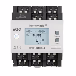 Homematic IP HMIP-DRBLI4, Boutons, Senseur, Blanc, CE, 72 mm, 90 mm, 69 mm