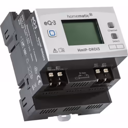 Homematic IP HMIP-DRDI3 Monté sur rail DIN Actionneur variateur 3 canaux
