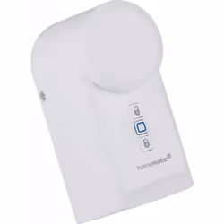 eQ-3 AG HmIP-DLD, Verrou de porte intelligent, Sans clé, Blanc, IP20, AA, 3 pièce(s)