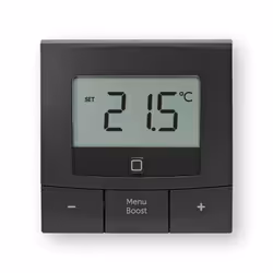 Homematic IP HmIP-WTH-B-A, RF, 869,65 MHz, Anthracite, IP20, 250 m, LCD