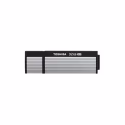 Toshiba Osumi USB 3.0 32GB, 32 Go, USB Type-A, 3.2 Gen 1 (3.1 Gen 1), 220 Mo/s, Casquette, Noir, Argent