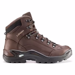 Chaussures de randonnée - LOWA - Renegade LL Mid - Marron - Respirant