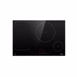 Midea KI800IX, Noir, Intégré, 52 cm, Plaque avec zone à induction, Vitrocéramique, 4 zone(s)