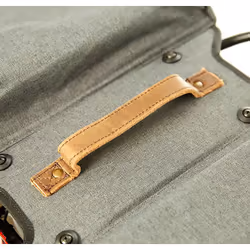 racktime Heda Arrière Sacoche pour bicyclette 24 L Tissu, Cuir Gris