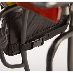racktime Talis Plus Arrière Sacoche pour bicyclette 8 L Polyester Noir, Gris - Vue supplémentaire 4