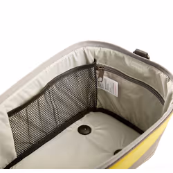 racktime Talis Plus Arrière Sacoche pour bicyclette 8 L Polyester Gris, Jaune