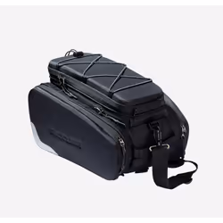 racktime Odin, Arrière, Sacoche pour bicyclette, EVA (Acétate de vinyle d'éthylène), Nylon, Noir, 19 L, 240 mm
