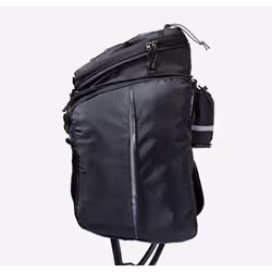 racktime Odin Arrière Sacoche pour bicyclette 19 L EVA (Acétate de vinyle d'éthylène), Nylon Noir - Vue supplémentaire 4