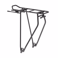 Porte-bagages vélo arrière à tringles avec pince ressort Racktime Boost It 25 kgs - noir - 29