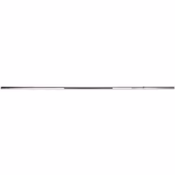 Barre dHaltérophilie/Musculation - SPORTPLUS - Diamètre 30mm - Chromée - Colliers à Ressort Inclus