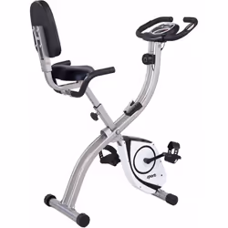 Vélo dappartement pliable SportPlus SP-HT-1003 8 Niveaux de Résistance Capteurs de Pouls intégrés