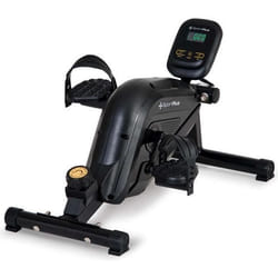 Mini pédalier/vélo dappartement SportPlus SP-HT-0100-B-iE noir - 8 niveaux de résistance