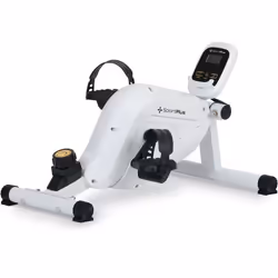 Mini pédalier/vélo dappartement SportPlus SP-HT-0001-W-iE - 8 niveaux de résistance