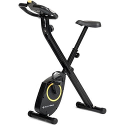 Vélo dappartement pliable X-Bike SportPlus - Noir - 8 niveaux de résistance - Support tablette & Bluetooth