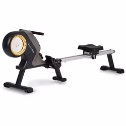 Rameur pliable - SportPlus SP-MR-020-B - Système de freinage magnétique - 8 niveaux de résistance - Noir