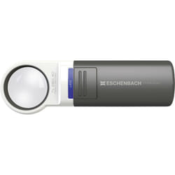 Eschenbach 151141 Loupe à main avec éclairage LED Grossissement: 4 x Lentille: (Ø) 60 mm C58862