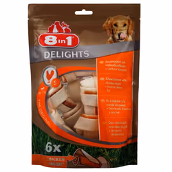 8in1 Delights, Friandises, Chien, Poulet, 210 g