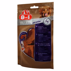 8in1 Fillets Pro Active Chien Friandise Poulet 80 g - Vue supplémentaire 5