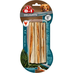 8in1 Delights Pro Dental Chewy Sticks Chien Friandise Poulet 75 g