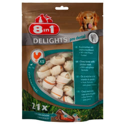 8in1 Delights Pro Dental Chien Friandise Poulet 252 g