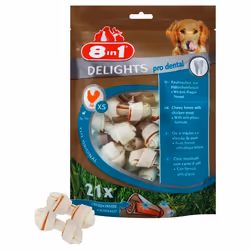 8in1 Delights Pro Dental Chien Friandise Poulet 252 g - Vue supplémentaire 4